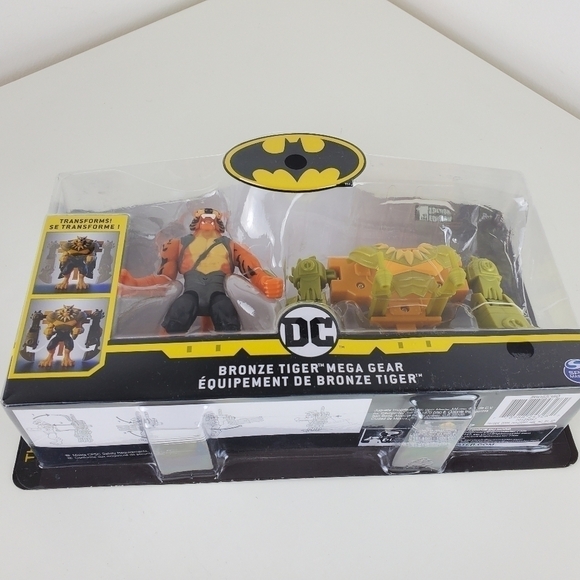 Dc Comics Bronze Tiger Mega Gear 1st Edition 4" Action Figure - Picture 11 of 12